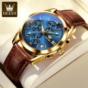 OLEVS Waterproof Watch For Men
