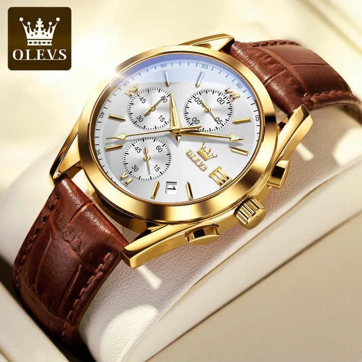 OLEVS Waterproof Watch For Men - Image 3